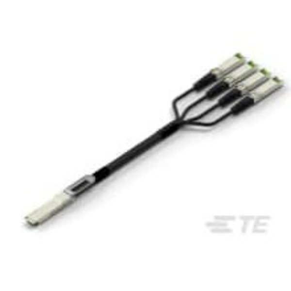 Te Connectivity Qsfp To [4]Sfp 25Gig 26Awg 4 Meter 2334878-8